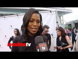 Omarosa Manigault on Michael Clarke Duncan "From the Rough" Los Angeles Premiere