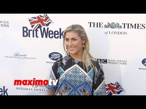 Emma Slater 8th Annual BritWeek Launch Party Red Carpet #DWTS