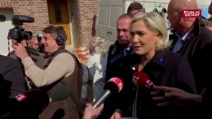 Marine Le Pen fustige "le front républicain tout pourri