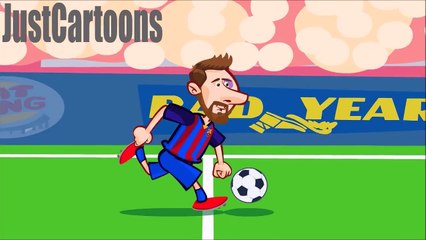 Real vs Barcelona - Marcelo elbow to Messi