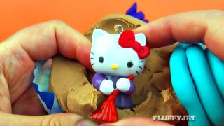 Play-Doh Cupcake Surprise Eggs Mickey Mouse Hello Kitty Littlest Pet Shop My Little Pony Fluffyt