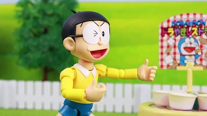 Doraemon toy Dorayaki Restaurant Doremon VS Nobita Đồ chơi trẻ em 도라에몽 장난감