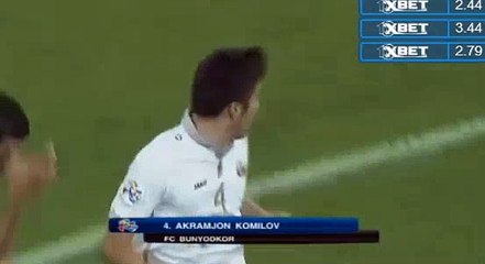 Akramjon Komilov Goal HD - fc bunyodkor 1-0 alahli saudi 24.04.2017