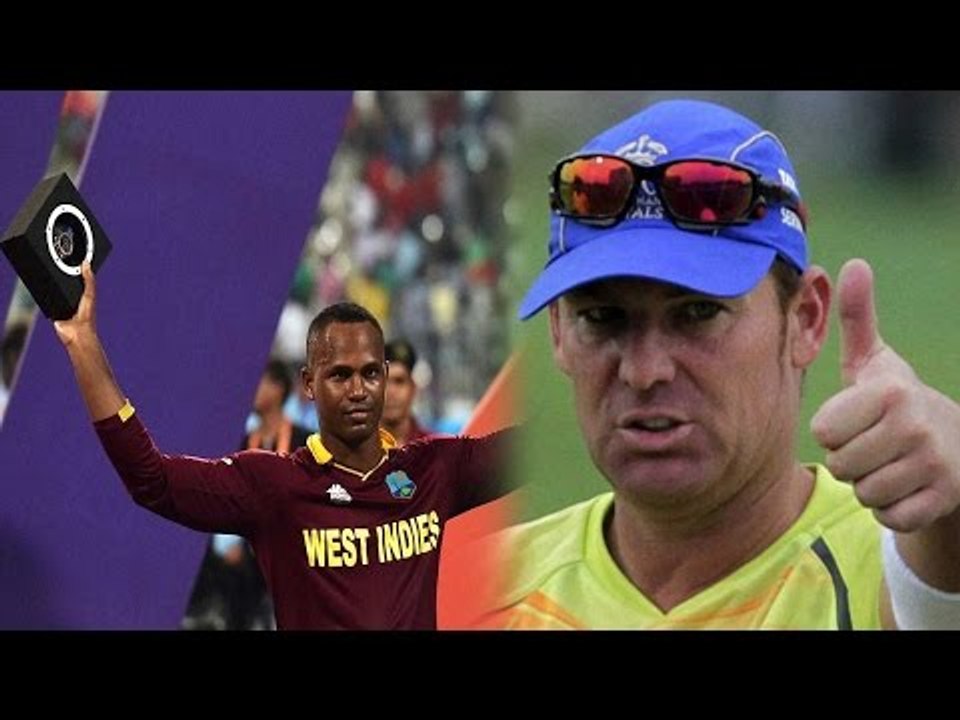 Marlon Samuels taunts Shane Warne : I answer with bat not mic