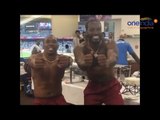 Chris Gayle, Dwayne Bravo’s top-less dance after West Indies’ win over India