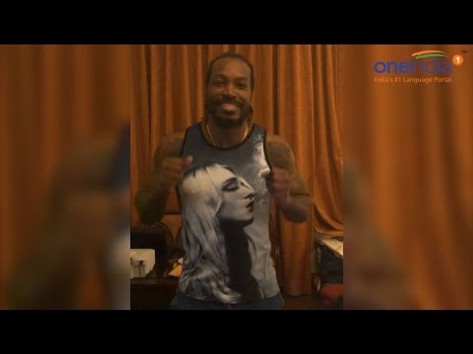 Chris Gayle performs Champion Dance, challenges Virat Kohli, Big B for it