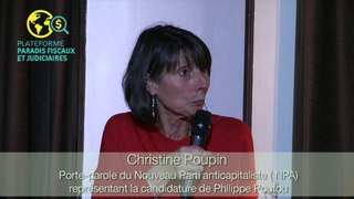 04 Philippe Poutou Christine Poupin & Paradis Fiscaux et Judiciaires 2017