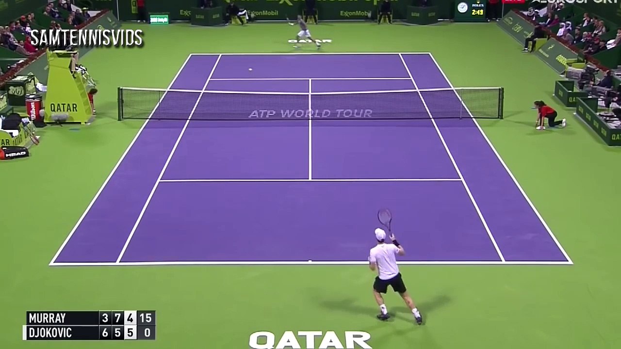 Andy Murray Vs Novak Djokovic - Qatar Open Doha 2017 Final_59