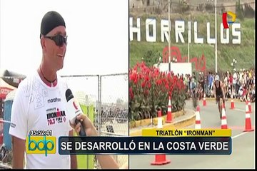 Exitosa competencia de triatlón “Iron Man 70.3 Perú" generó caos vehicular