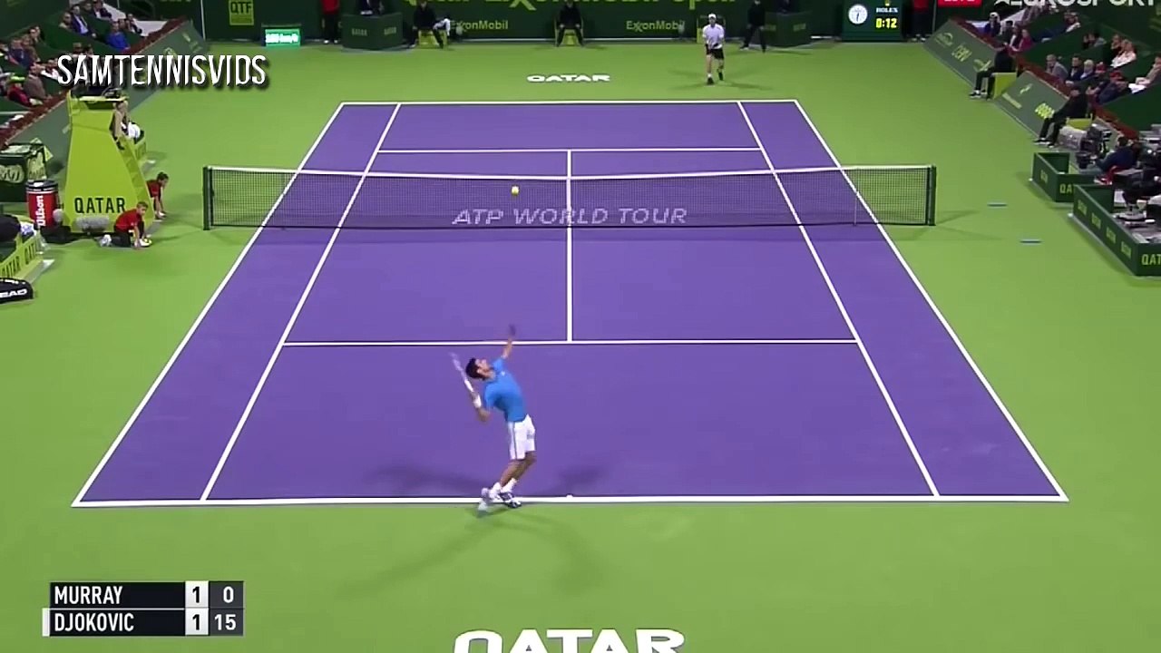 Andy Murray Vs Novak Djokovic - Qatar Open Doha 2017 Final_5