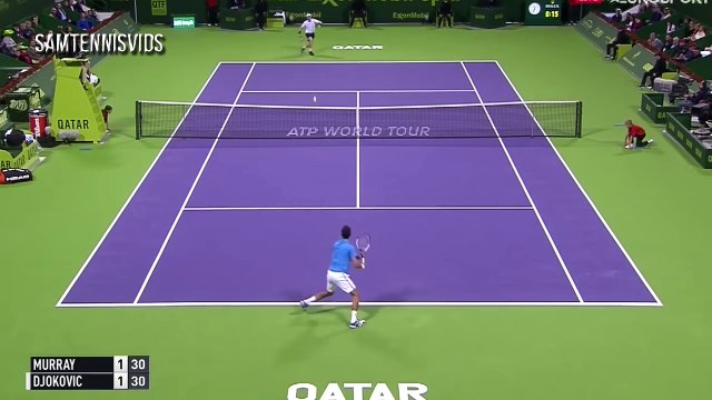 Andy Murray Vs Novak Djokovic - Qatar Open Doha 2017 Final_6