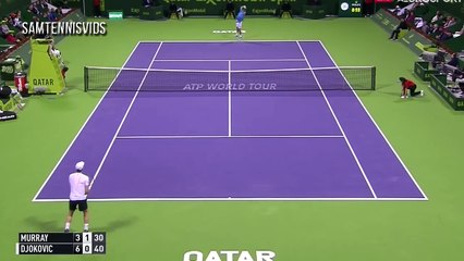 Andy Murray Vs Novak Djokovic - Qatar Open Doha 2017 Final_18