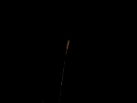 petite flammes a 6 m de haut au BOL D'OR 2007