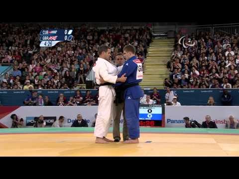 Judo - CUB versus GBR - Men -81 kg Final of Repechage A - London 2012 Paralympic Games