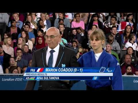 Judo - JPN versus FRA - Women -57 kg Final of Repechage A - London 2012 Paralympic Games