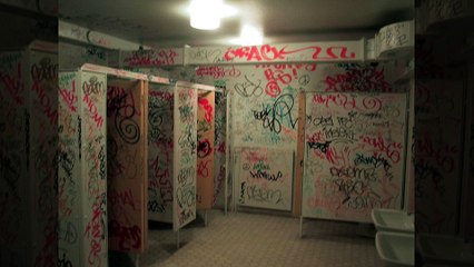 Acts Of Vandalism In Public Toilets
