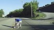 Dashcam Captures Firefighter Rescuing Child Who Fell From Moving Bus