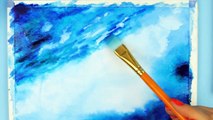 Watercolor For Beginners _ Supplies & Watercolor Techniques for Beginners & Painting the Ocean-Wg_v