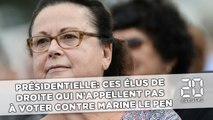 Présidentielle: Ces élus de droite qui n'appellent pas à voter contre Marine Le Pen
