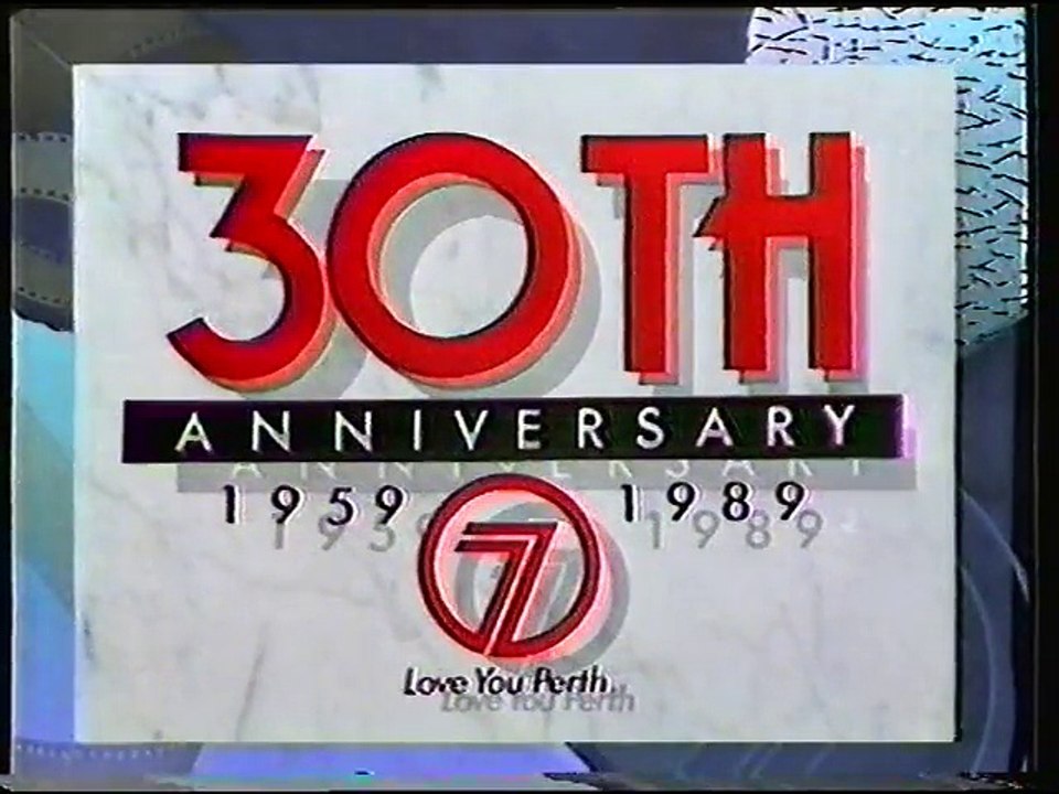 Celebrating 30 Years TVW Channel 7 Perth 1959-1989