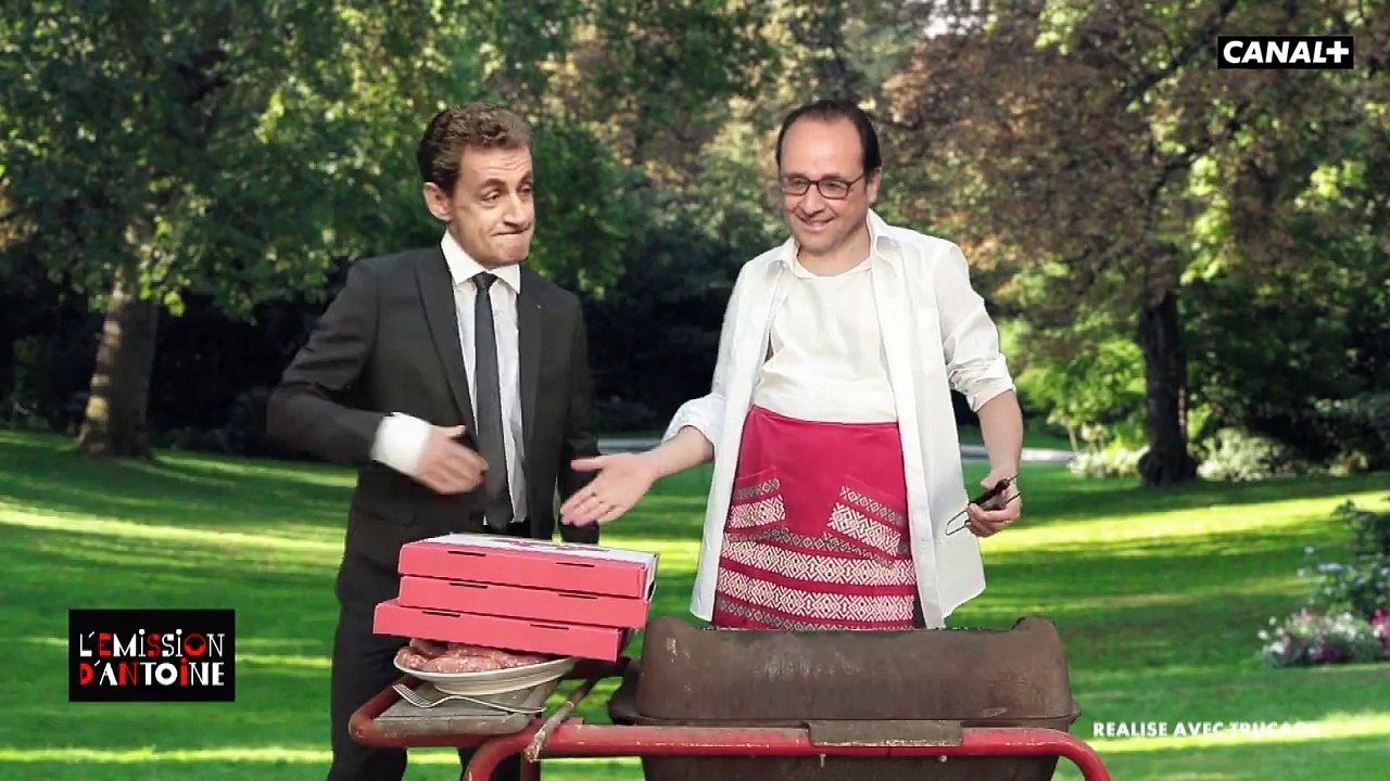 Au lieu de regarder le résultat du premier tour de la présidentielle, Chirac, Sarkozy et Hollande préfèrent boire une bi