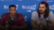 Russell Westbrook takes exception to reporter's question