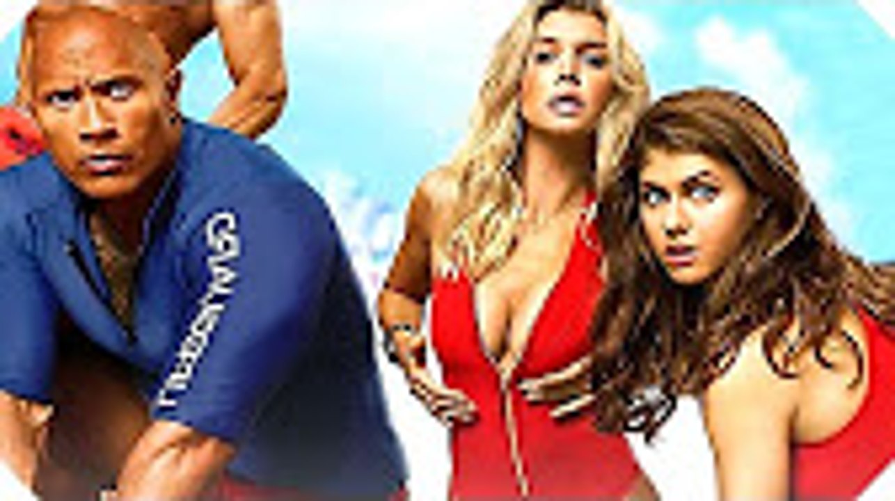 Baywatch Trailer 2017 Avec Dwayne Johnson, Zac Efron et Alexandra Daddario