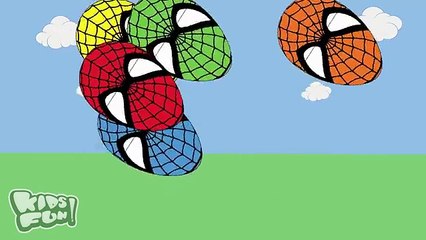 NEW Surprise Eggs For Kids - Rainbow Spiderman Colors Peppa Pig HULK Batman