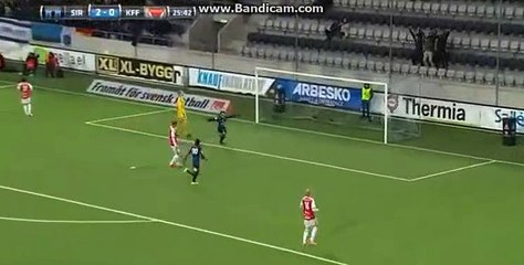 Sirelius  Goal  HD  2-0   Sirius   VS   Kalmar  24-04-2017