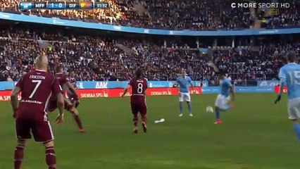 Anton Tinnerholm Goal HD - Malmo FF 1-0 Djurgarden 24.04.2017