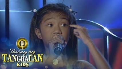 Tawag ng Tanghalan Kids: Grace Acero | My Love Will See You Through