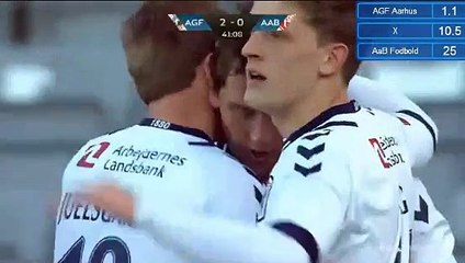 2-0 Duncan Goal HD - AGF vs AaB 24.04.2017