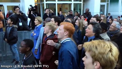 Un militant de François Fillon craque après sa défaite aux présidentielles