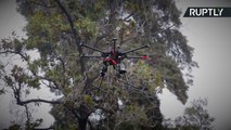 Police Drones Patrol Chilean Neighborhood and Scream at Criminals