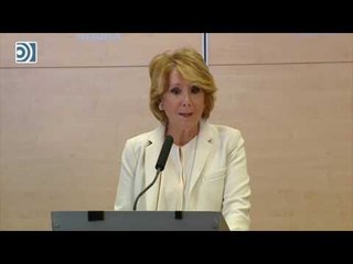 Esperanza Aguirre dimite como concejal y portavoz del PP