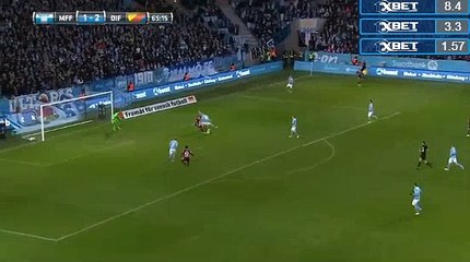 Gustav Engvall  Goal HD -   Malmö FF 1-2 Djurgårdens IF 24.04.2017