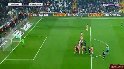 Dusko Tosic Goal HD - Besiktas 3-2 Adanaspor 24.04.2017 HD