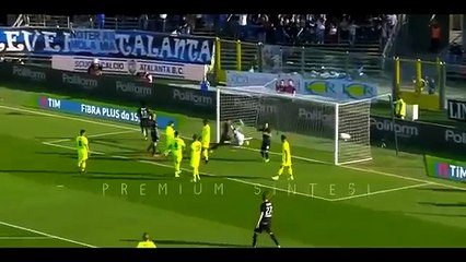 22-4-2017 Atalanta - Bologna 3-2 Higlights