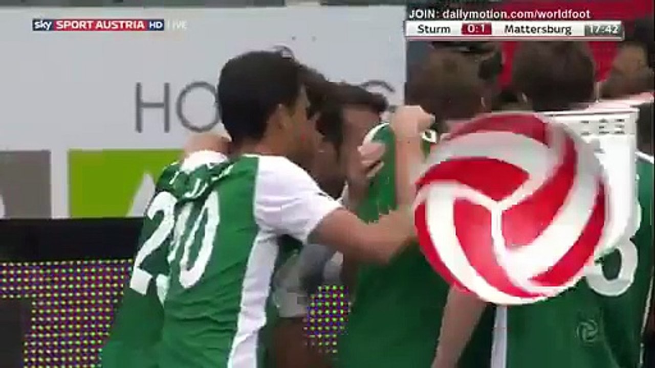 Sturm Graz 0:2 SV Mattersburg (Austria Bundesliga 21.April 2017)