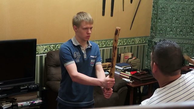 Сombate con los dos oponentes. Бой с двумя противниками. Achinech Style. Escuela de Artes Marciales