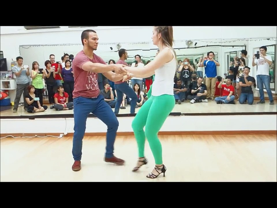 Zouk improvisation by Arthur & Layssa Liebscher at ZoukRUSH 2014, at Two Left Fe