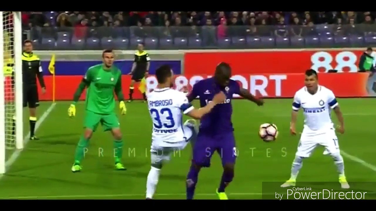 22-4-2017 Fiorentina - Inter Milan 5-4 Highlights