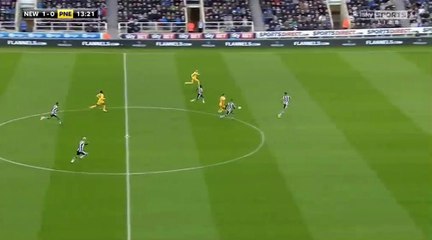 Jordan Hugill Goal HD - Newcastle United 1-1 Preston North End - 24.04.2017 HD