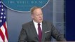 Spicer defends administration's progress