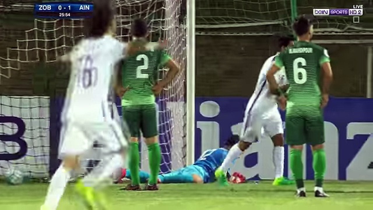 اهداف مباراة العين الاماراتي وذوب آهن اصفهان الايراني 3-0 [ شاشة كاملة ] دوري ابطال اسيا