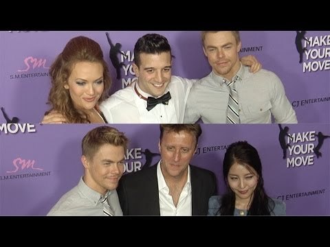 Derek Hough, BoA, Amy Purdy, Mark Ballas MAKE YOUR MOVE Premiere Red Carpet