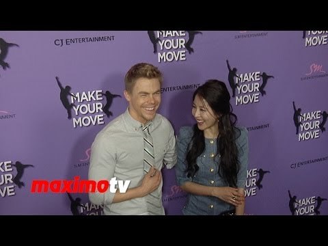 Derek Hough Pranks BoA Make Your Move Premiere Red Carpet #BoA #DerekHough