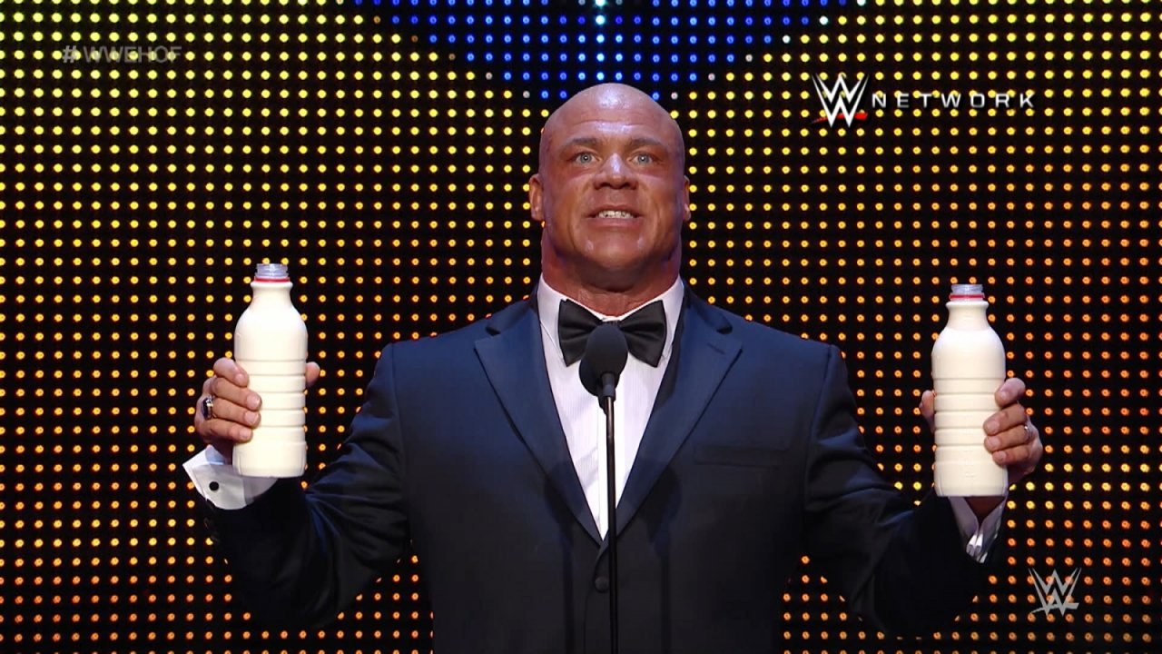 WWE Hall of Fame Class of 2017 inductee Kurt Angle