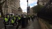 Britain First and EDL protest in London with heavy police presence