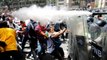 Anti-Maduro protesters clash with Venezuela police after government blocks opposition march
